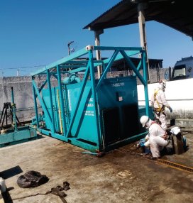 Limpeza em Tanque de Petróleo - Grupo Gestmanc